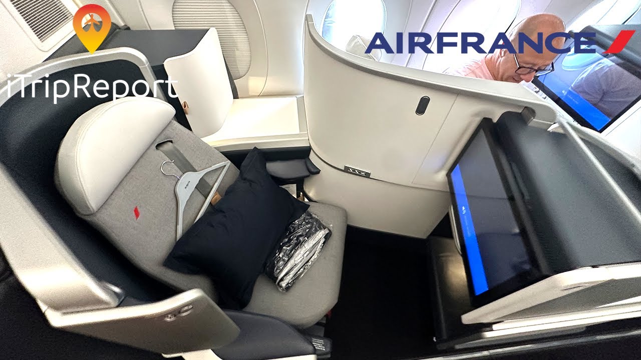 Air France A350 Old Business Class Trip Report