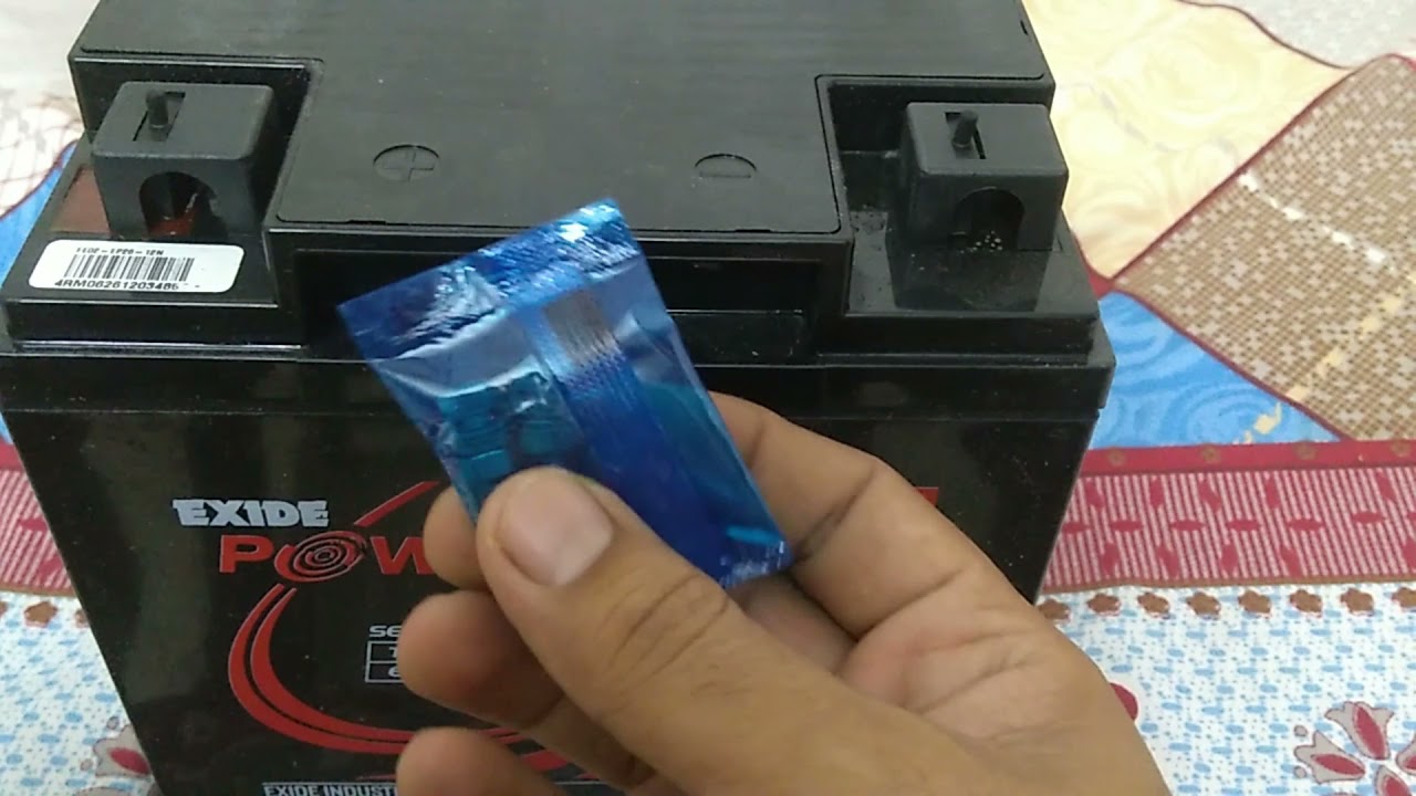 Exide 12v 26ah battery unboxing and review.