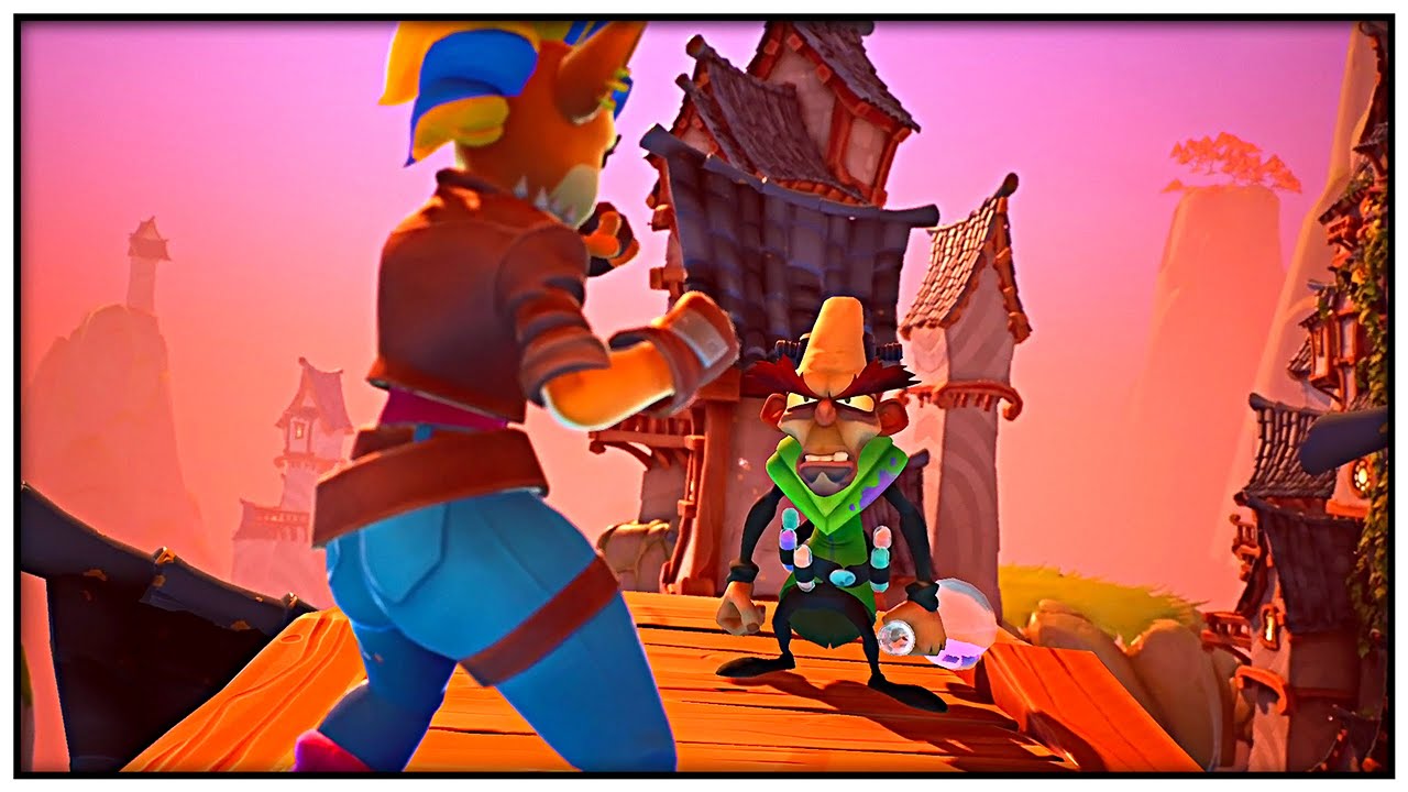 Crash Bandicoot 4: It's About Time - Tawna Все заставки (4K 60 кадров в секунду) 2020