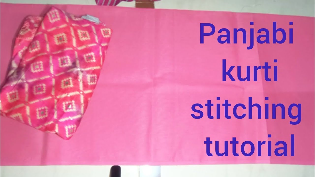 Panjabi kurti stitching l easy kurti stitching tutorial l  part - 2