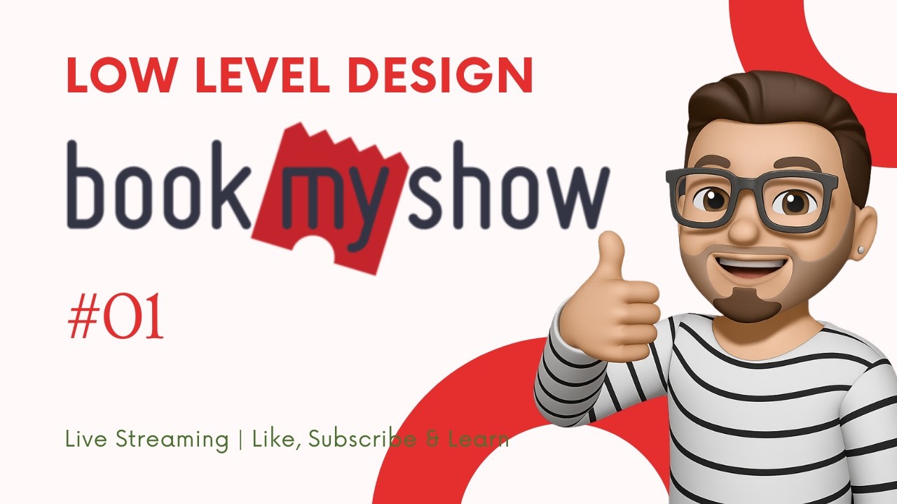 Live LLD - BookMyShow in Java | Learn how I cracked SDE 2 Offers | Study With Me