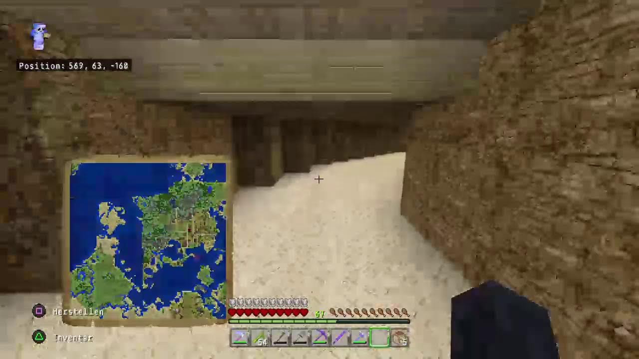 Padmann85 Live auf der PS4: Minecraft chill stream