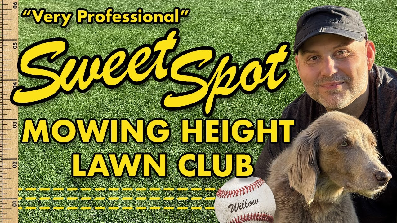 Sweet Spot Mowing Height Lawn Club / Maintain Your HOC