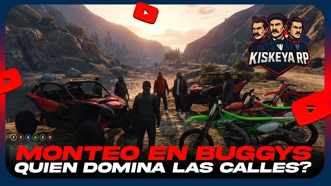 🔥 EN VIVO: Monteo En Buggy y MotoCros GTA V (KiskeyaRP)🎮