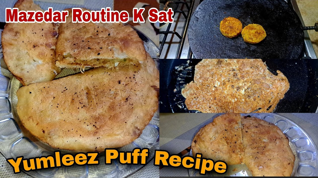 🍴 Meri Mazedar Daily Routine + Yumleez Puff Recipe Kay zaiqe k sat😍 #KababEggpuff#reels#reelitfeelit