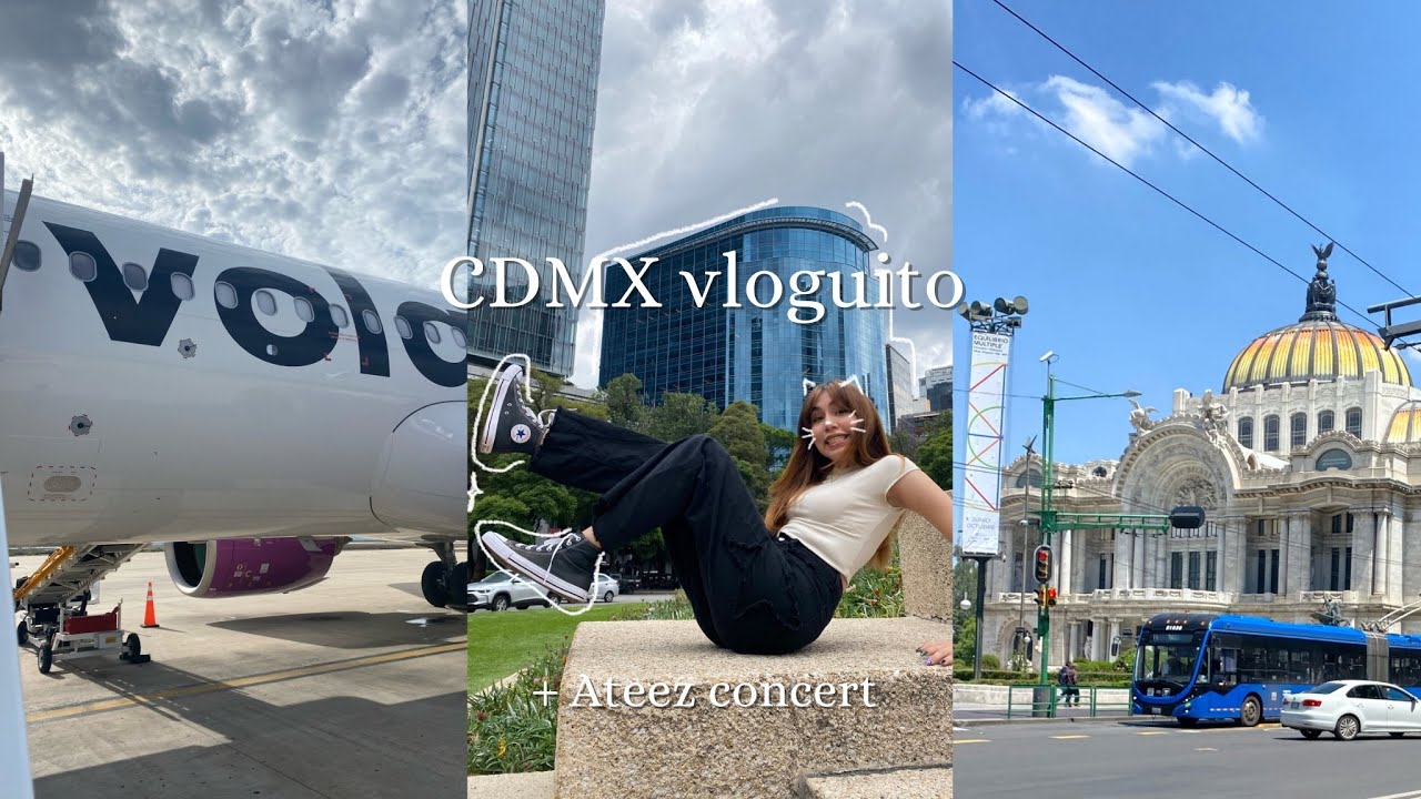 vloguito de mi trip a cdmx! 🛒 grwm, shopping, haciendo maleta, paseando ‧₊˚⋅♡࣪ ִ.