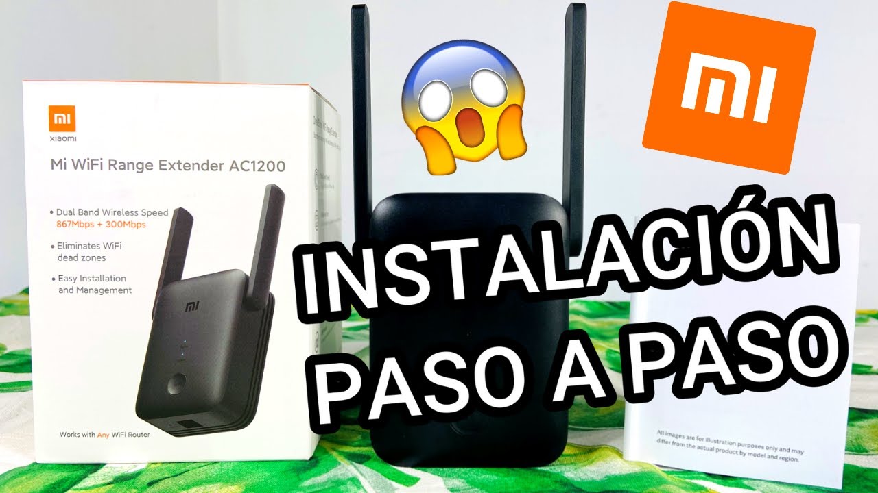 🧡Cómo Conectar y Configurar XIAOMI MI WIFI Range Extender AC1200😱[Instalar FÁCIL Repetidor & Router]