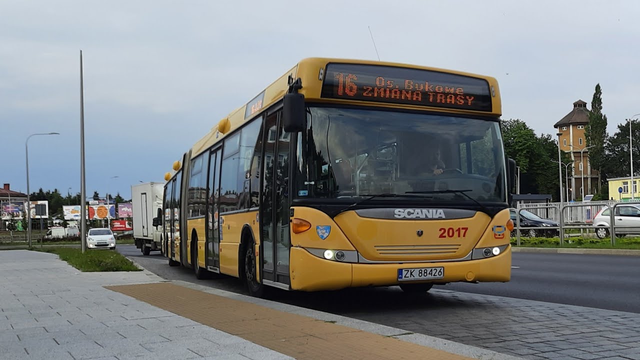 Scania CN280UA 6x2/2 EB #2017 @MZK Koszalin [🚌16 ➡️Os. Bukowe]