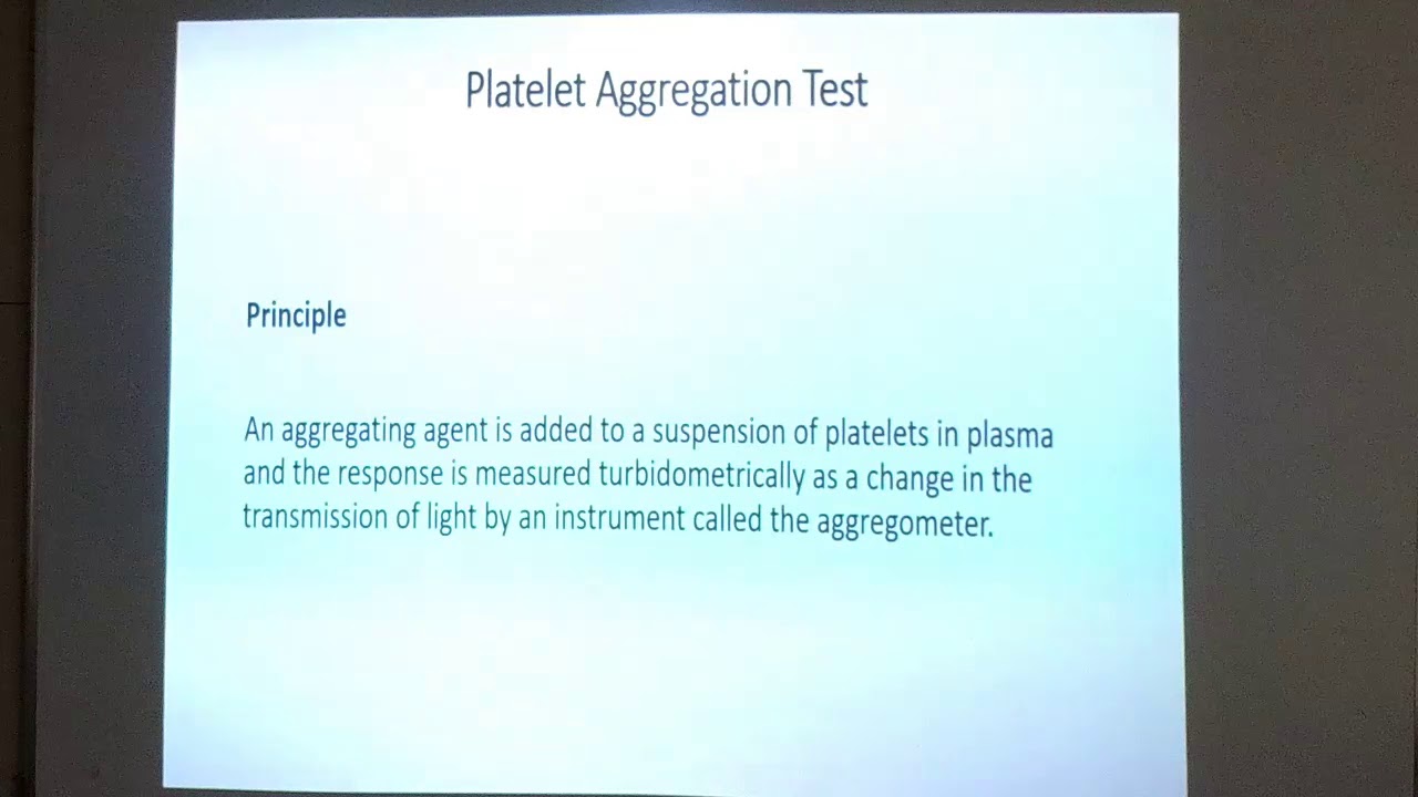 Coagulation profile