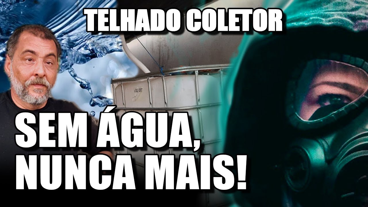COMO COLETAR ÁGUA DA CHUVA | PROJETO Captação de ÁGUA DA CHUVA COM LONA | OFF GRID