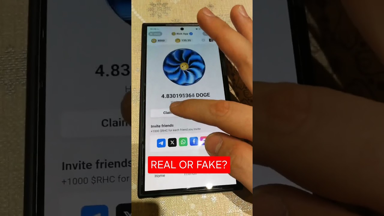 Real or fake telegram app for mining dogecoin #dogecoin