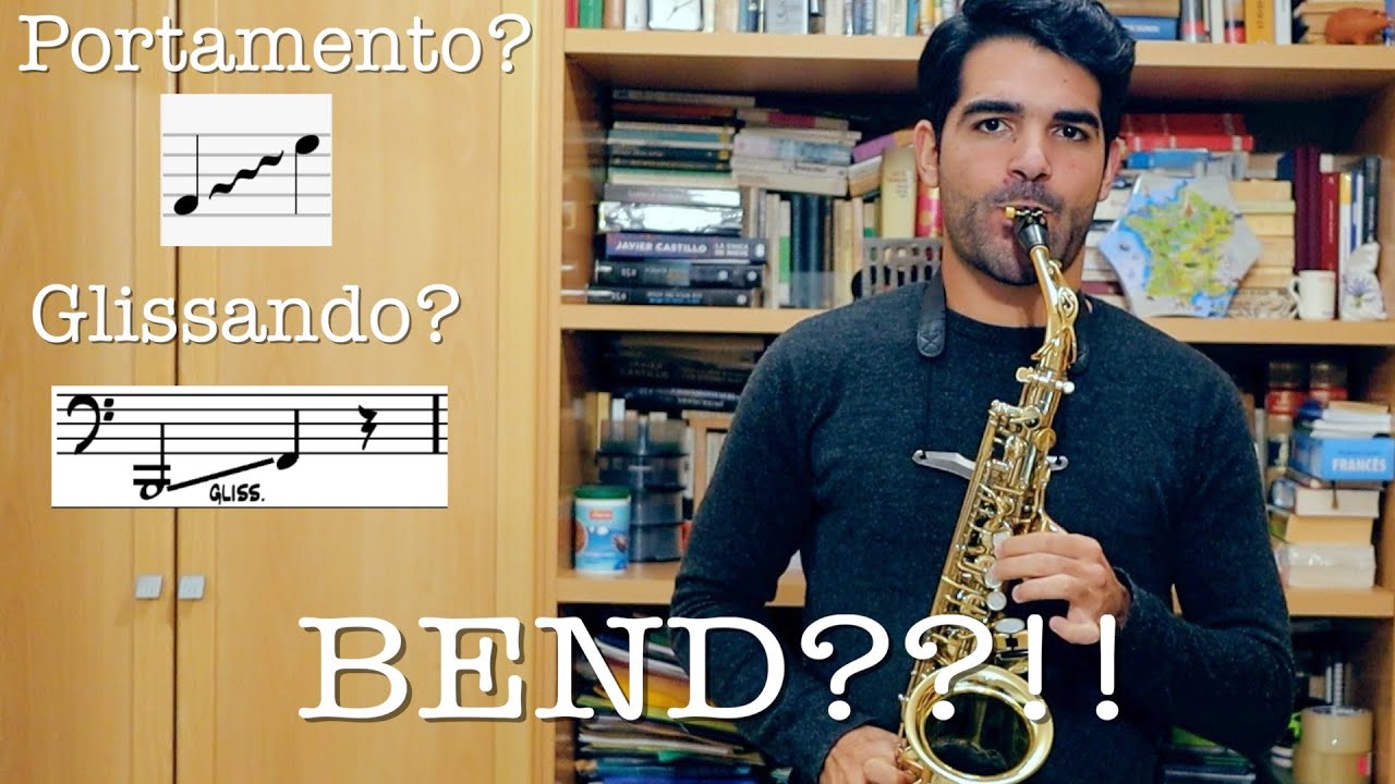 Aprende a hacer GLISSANDO, BEND, PORTAMENTO en el saxofón