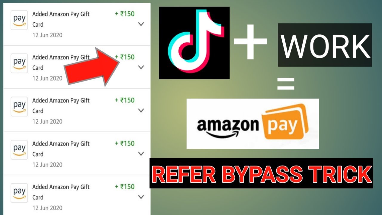 How To Earn From Tik Tok || By Refer By Pass Trick || Amazon Pay