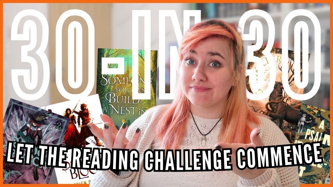 April's Challenge Begins: 30-in-30 Part 1 😰📚