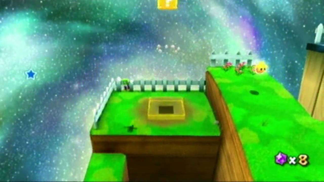 Super Mario Galaxy 2: Sky Station Galaxy - Green Star 2