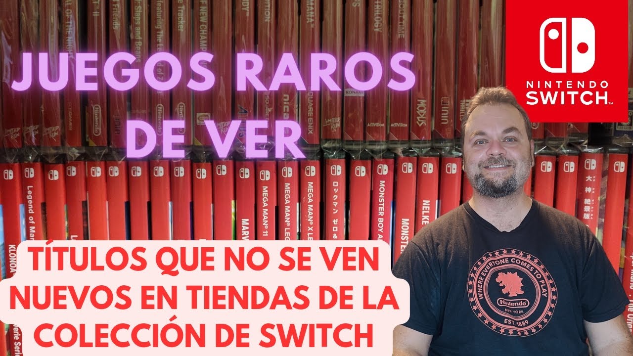 JUEGOS RAROS DE VER DE NINTENDO SWITCH - PRIMERA PARTE