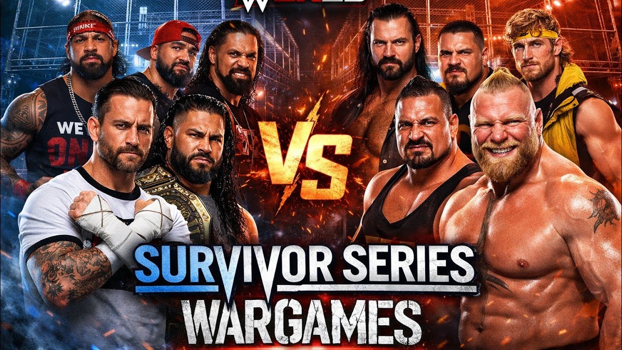XT Gaming Plays Live Stream Wwe 2K25  Brock Lesnar Team VS. Roman Reigns Team  Match