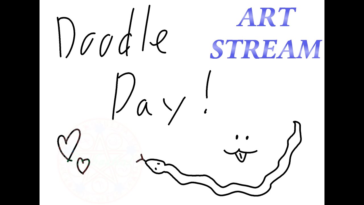 IT'S DOODLE DAY!! | Chill Doodle Art Stream