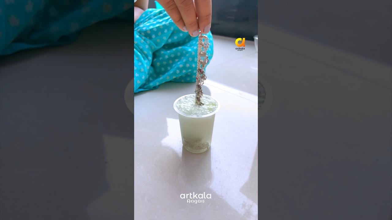 ENO silver cleaning hacks & tips 🧼😍😍❤️ #jewellery #hacks #payal #tips