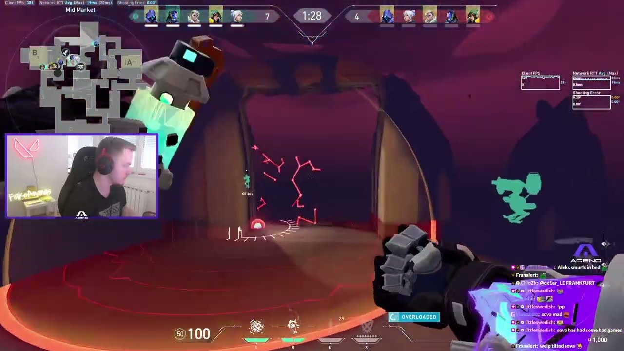 ASCENT! MVP! 25 KILLS! FAKEANANAS KAY/O - VALORANT RANKED GAMEPLAY [Full Match VOD]