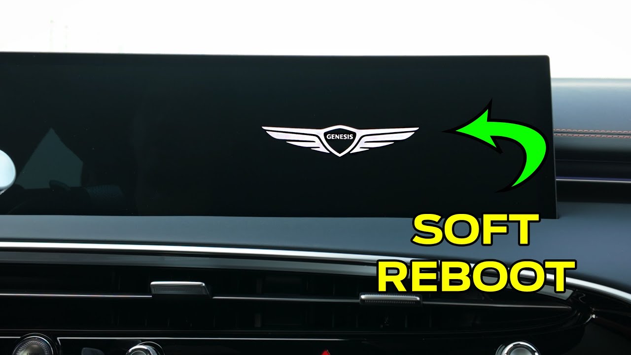 Как перезагрузить экран в автомобилях Genesis