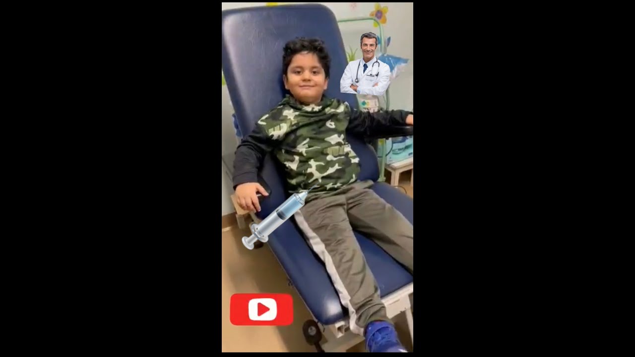 4 Years Old Boy Blood Test || Brave Boy