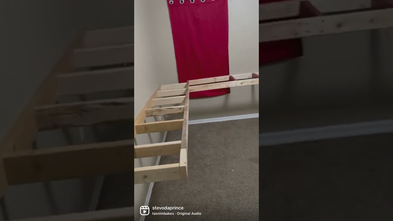 DIY gaming desk #woodworking #diy #wood #carpenter #explore #reel