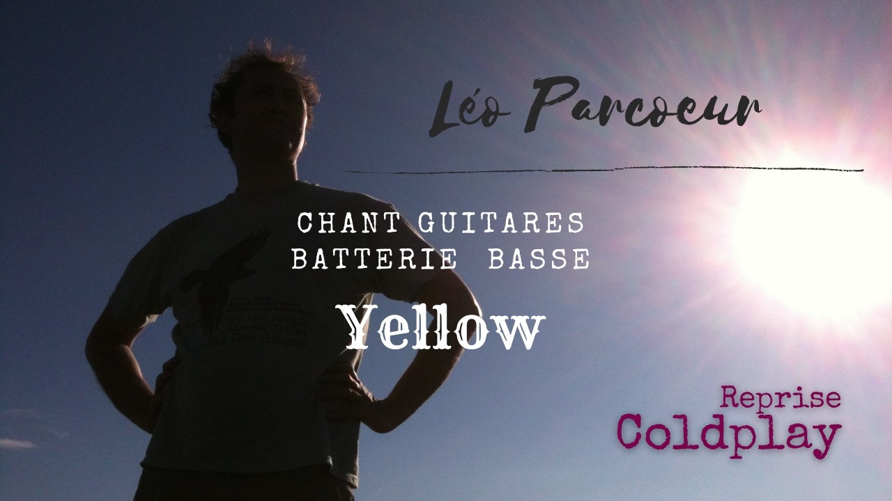 Yellow (reprise Coldplay cover) sur Cubase 14 pro