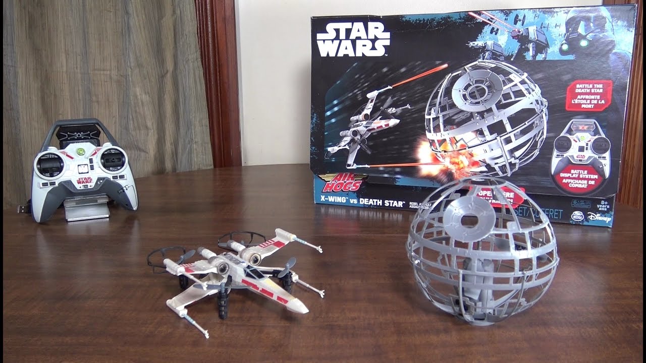 Air Hogs - Star Wars X-Wing vs Death Star - Review and Flight