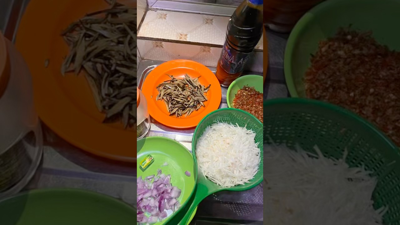 Easy abacha for students/budget friendly recipe.#abacha #africanfood #recipe #nigeria #foodblogger