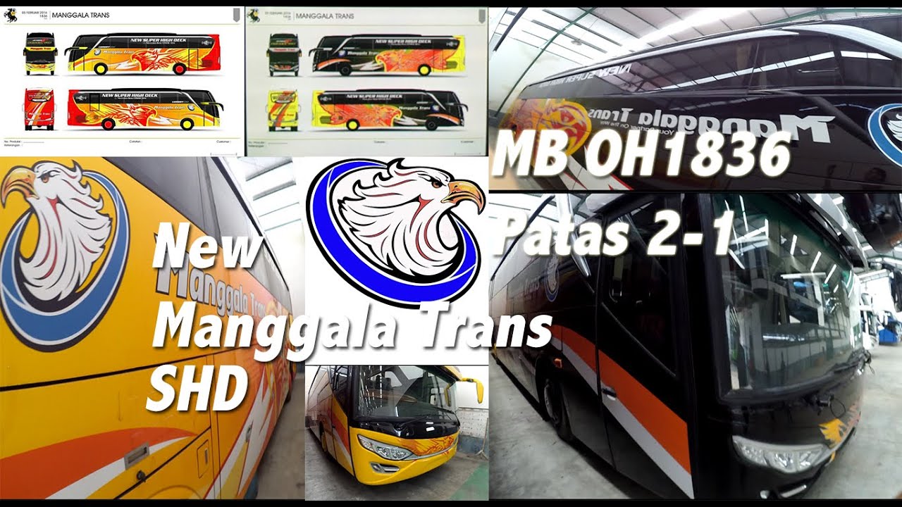 New Manggala Trans SHD - The New Fleet - Mercedes-Benz O500R 1836 - Indonesian Bus