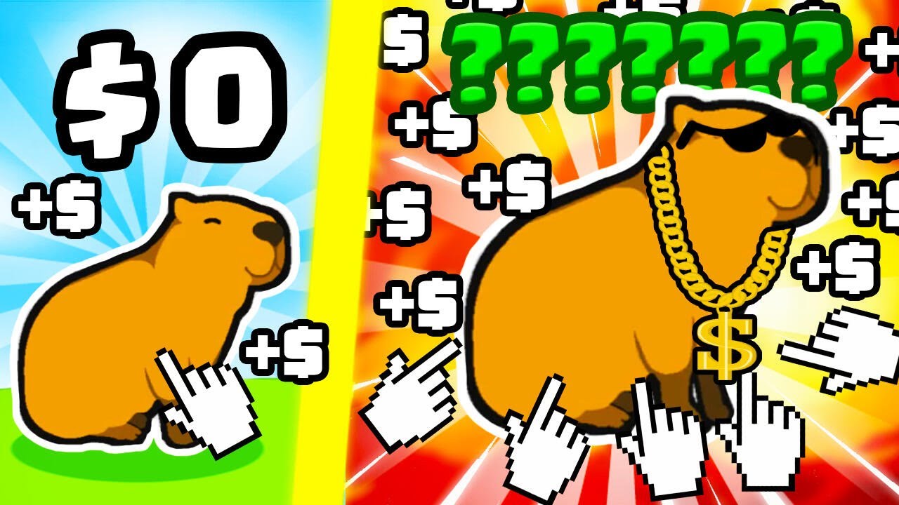 Can I click THE RICHEST CAPYBARA? - Capybara Clicker