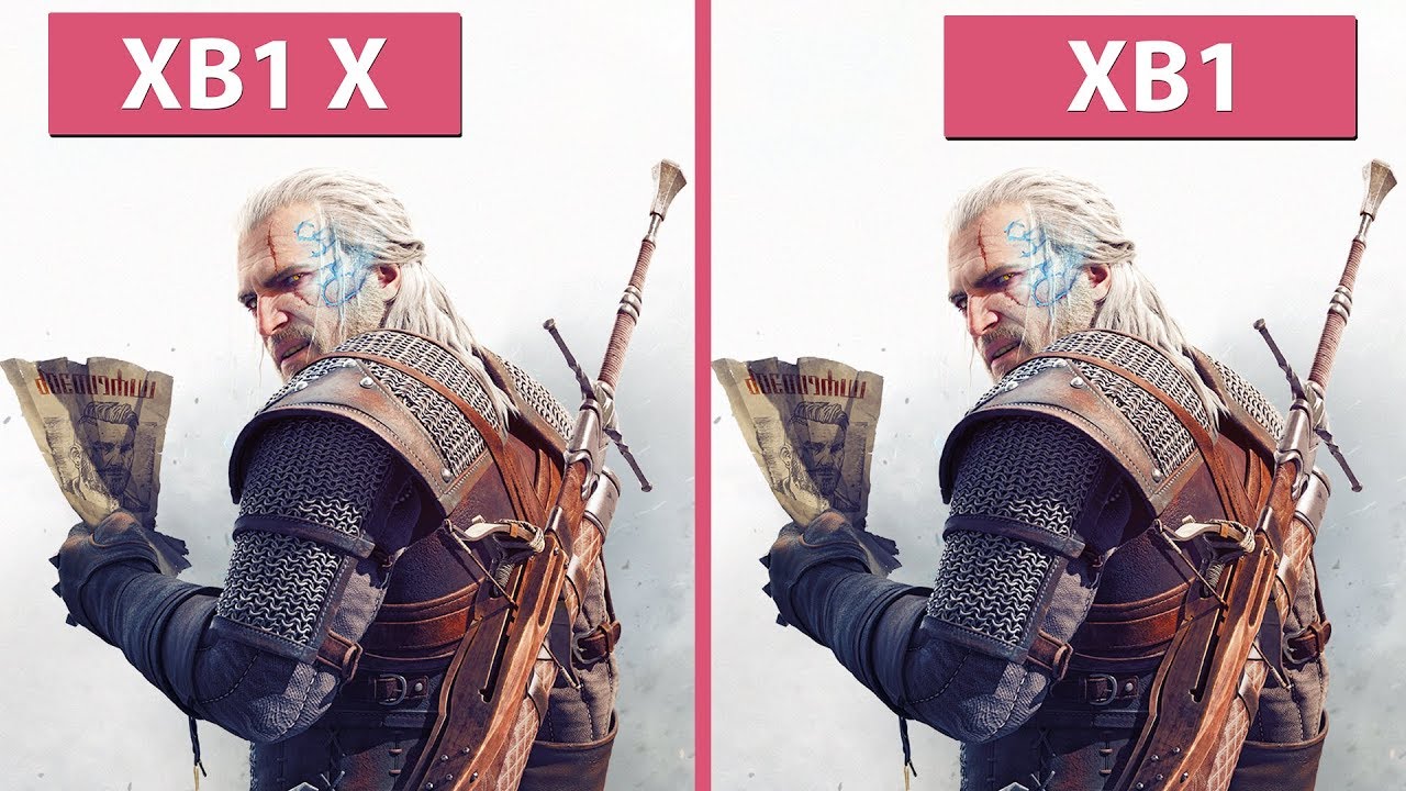 [4K] Witcher 3 &ndash;  Xbox One vs. Xbox One X 4K & 60 fps Modes Frame Rate Test & Graphics Comparison