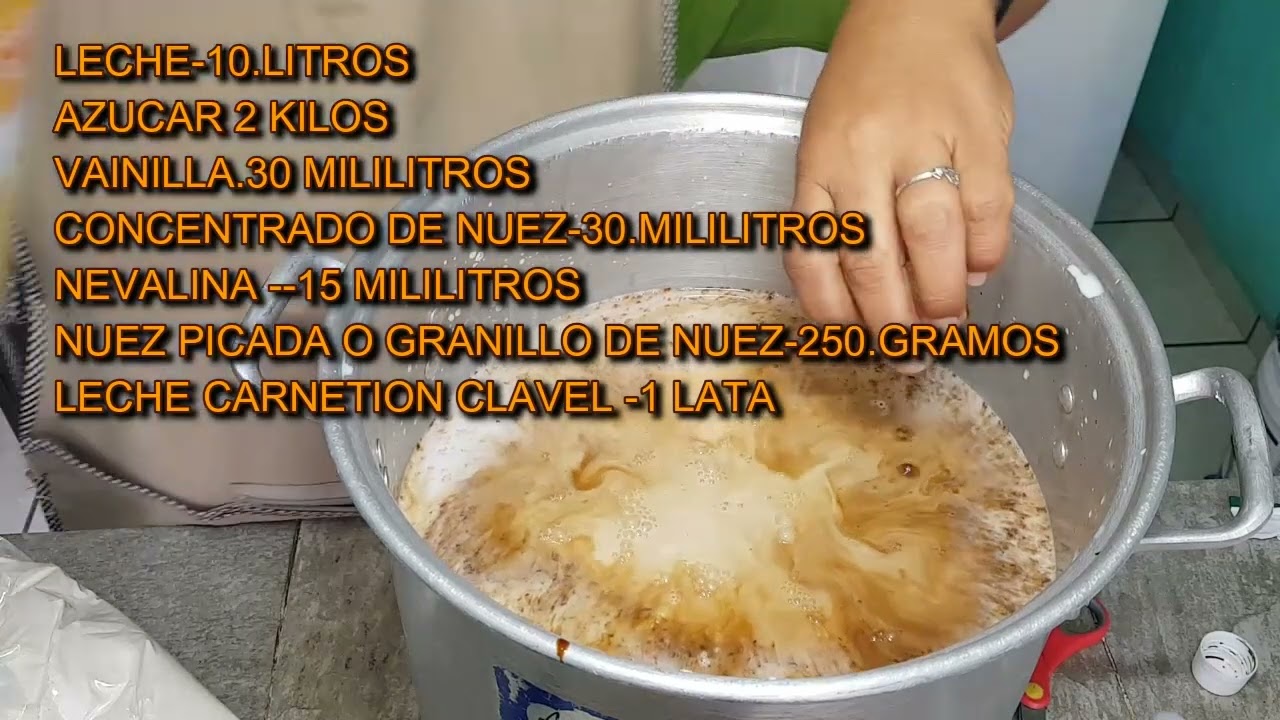 COMO HACER HELADO DE NUEZ RECETA ORIGINAL