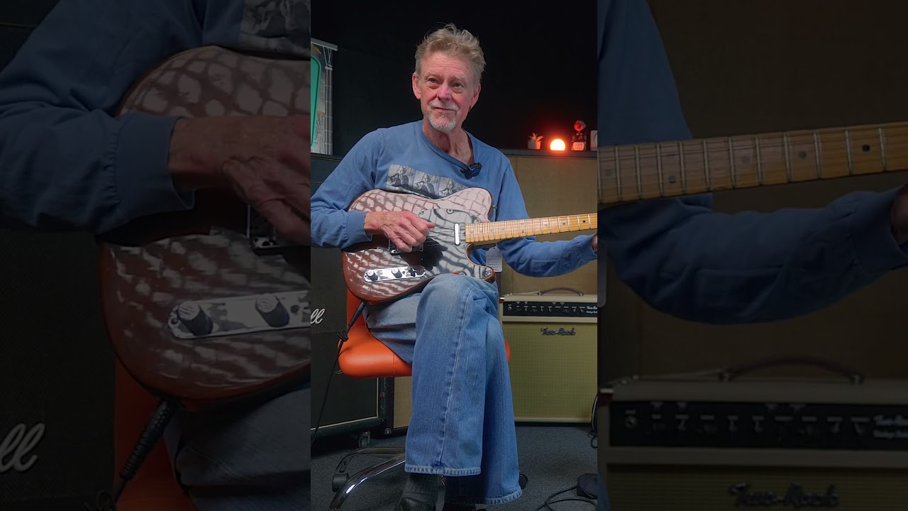 1976 Fender Telecaster (Mocha Brown) Thru a 1957 Fender Tweed Harvard 5F10