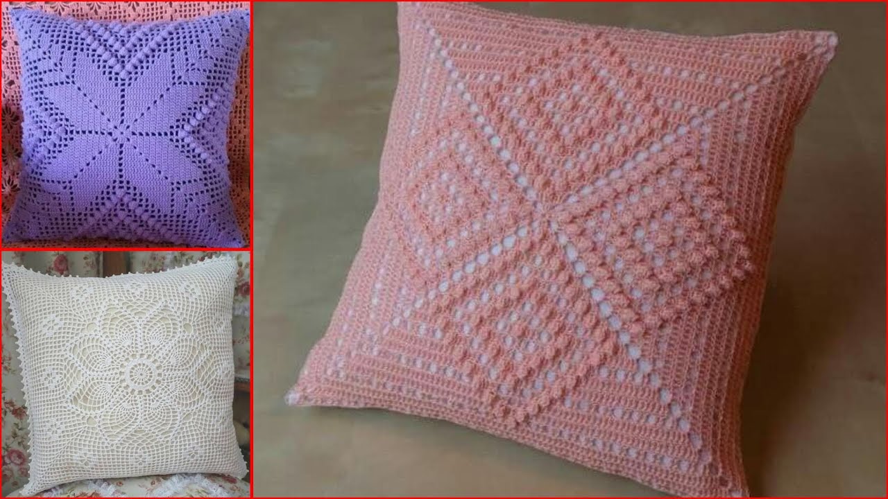 Beautiful Crochet Cushion Designs | Cozy& Artistic Home Decor#design #crochet#cushion