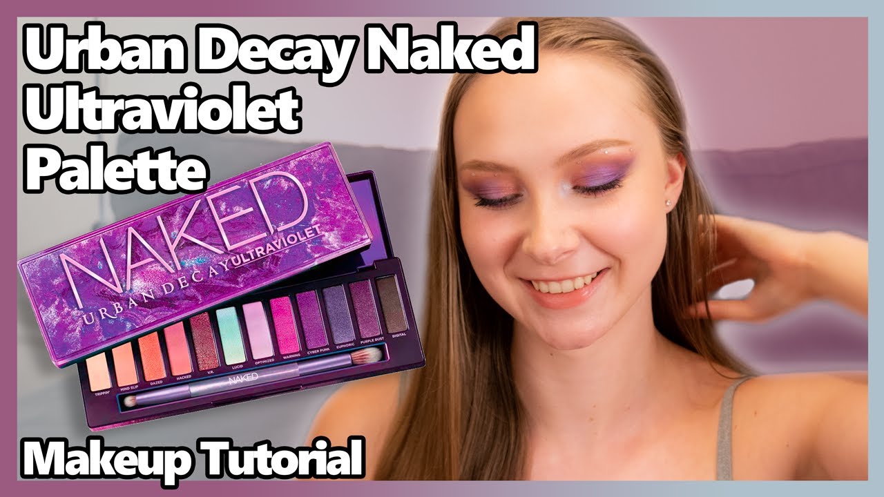 Trying Out the Urban Decay Naked Ultraviolet Palette!! | First Impressions