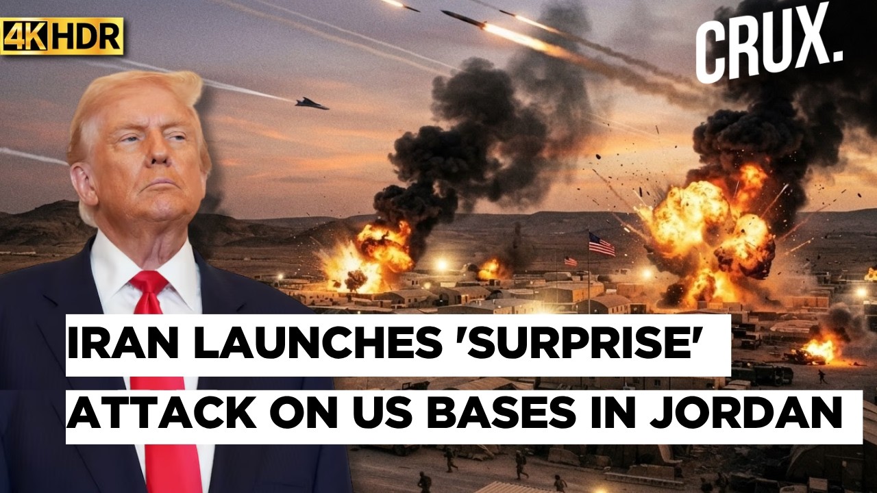 Jordan Downs Iran Missiles As IRGC Targets US Bases For First Time Since Trump Paused Strikes | 4K