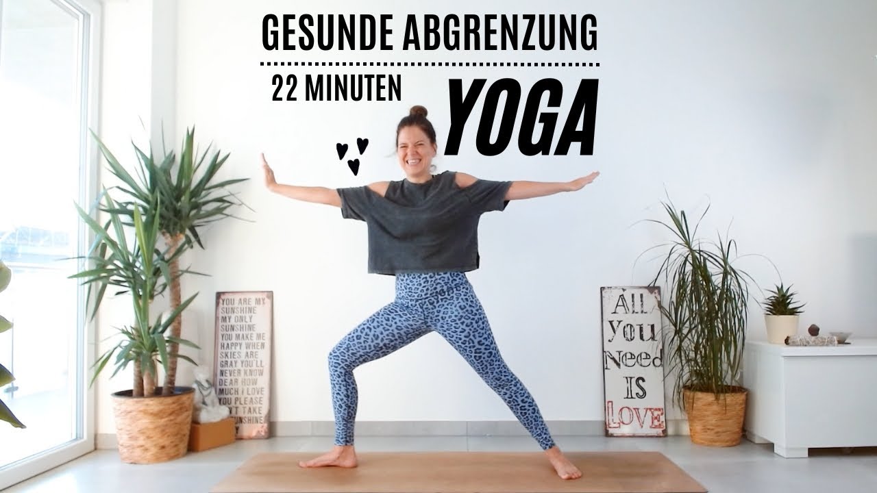 Yoga für gesunde Abgrenzung | Dein heiliger Raum | Selbstliebe | 22 Minuten