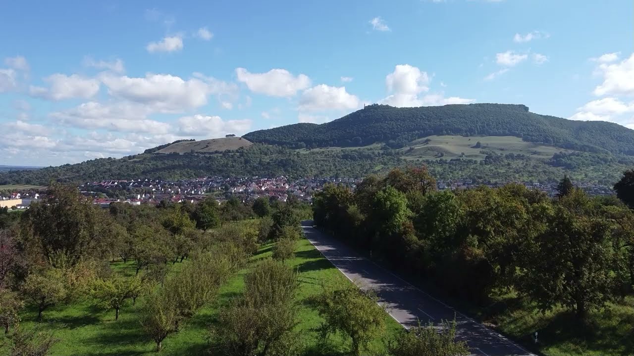 Burg Teck - Vogelperspektiven