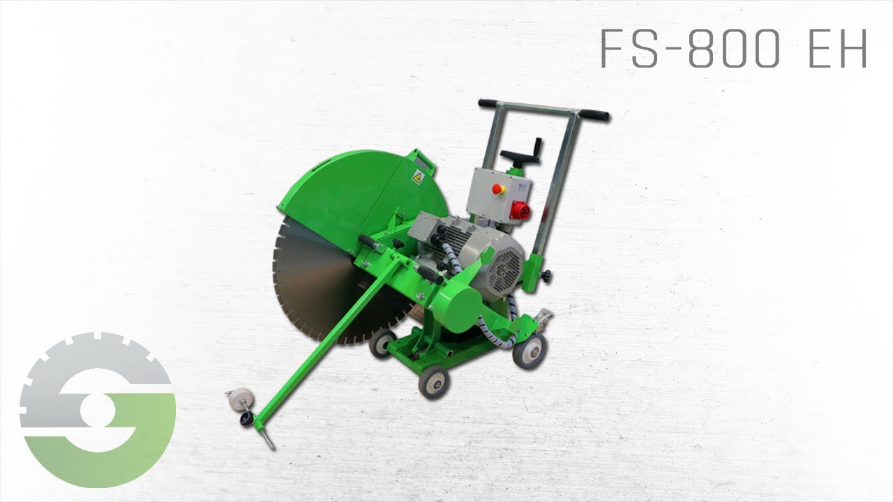 Elektro-Fugenschneider FS-800 EH Floor Saw im Einsatz / Jetzt Aktionsangebot sichern!