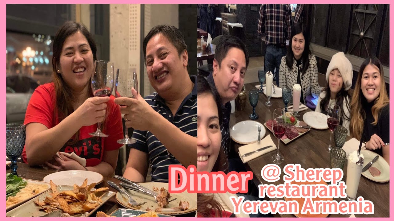 SHEREP RESTAURANT IN YEREVAN ARMENIA 🇦🇲 BEST RESTAURANT IN YEREVAN CITY ARMENIA // TRAVEL VLOG