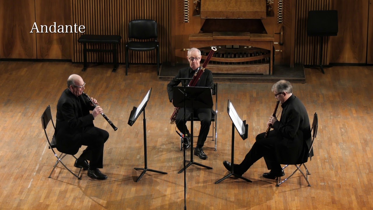 JACQUES IBERT Cinq pièces en trio per oboe, clarinetto e fagotto