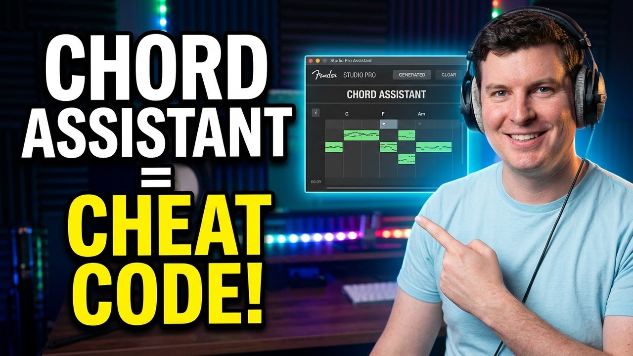 Fender Studio Pro’s NEW Chord Assistant is a Songwriting Cheat Code!