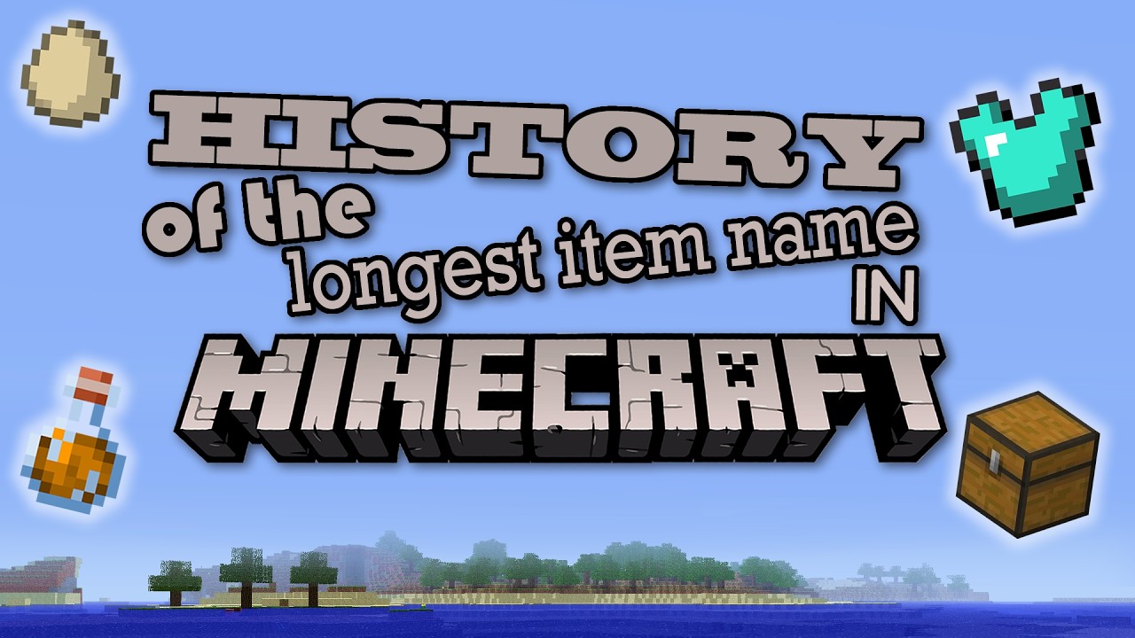 History of the Longest Item Name in Minecraft