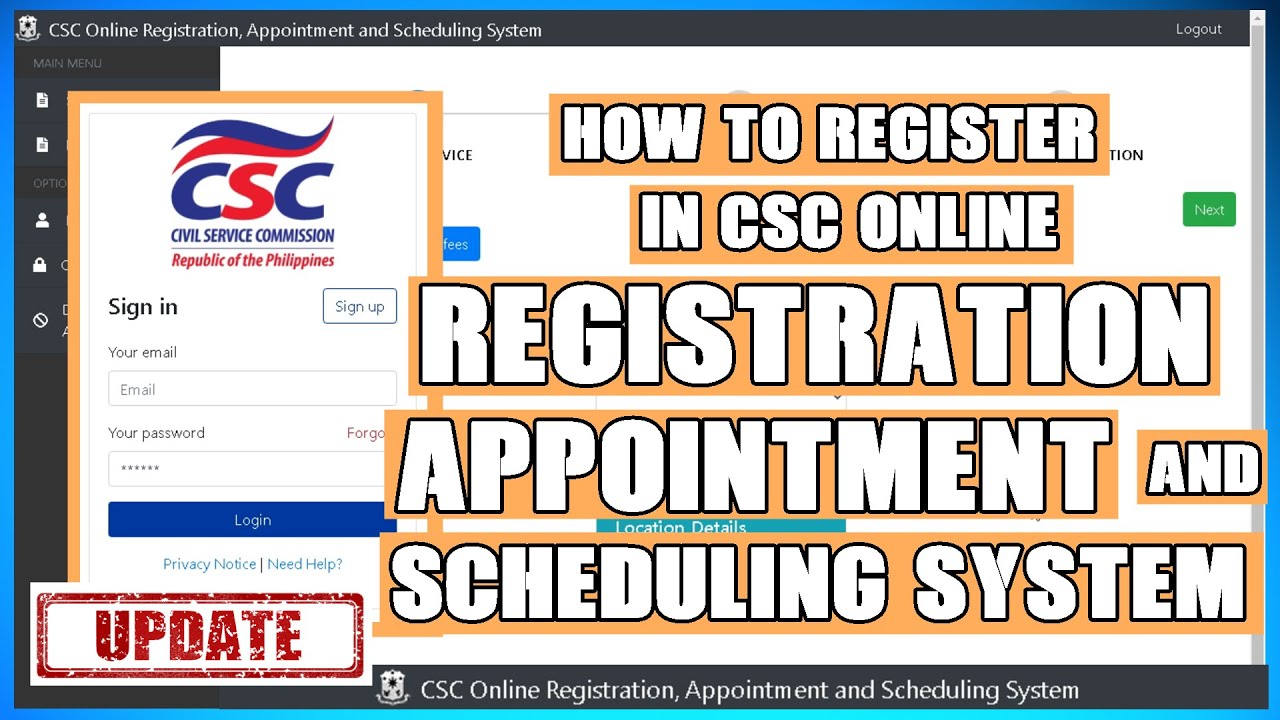 HOW TO REGISTER IN CSC ONLINE REGISTRATION, APPOINTMENT AND SCHEDULING SYSTEM