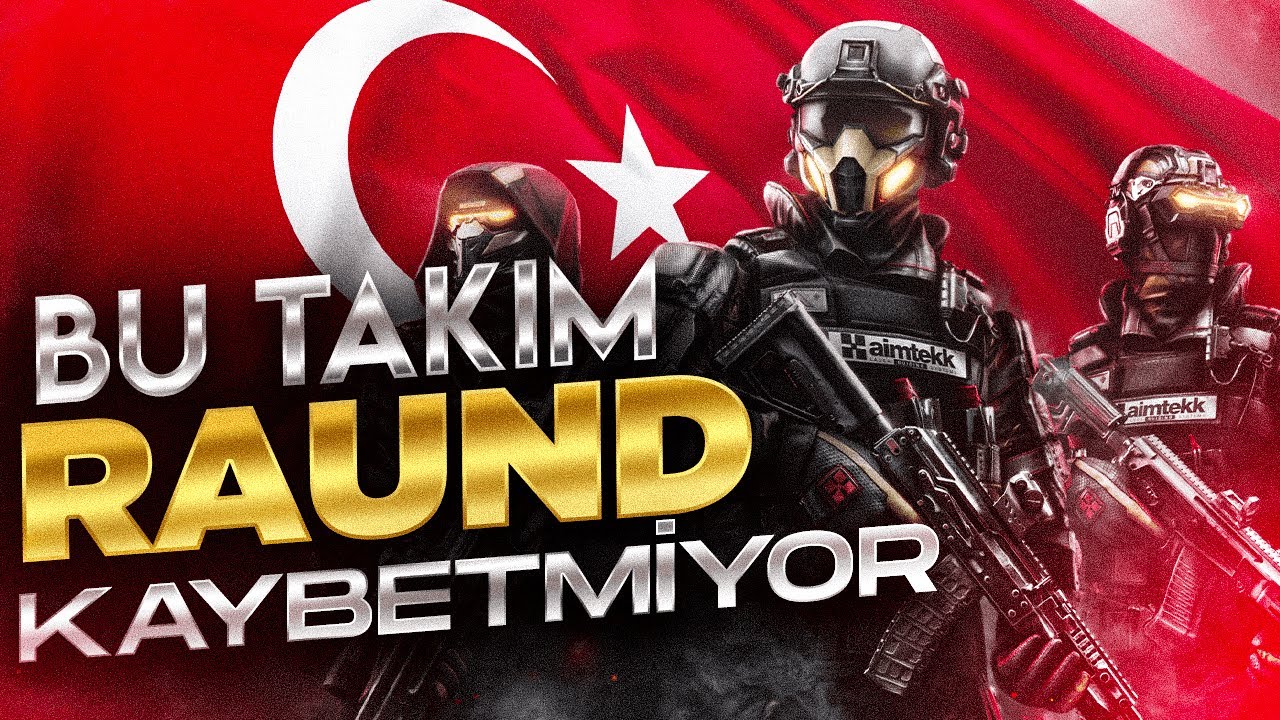 BU TAKIM FENA OYNUYOR! Hİ&Ccedil; ROUND KAYBETMEDİK | WARFACE