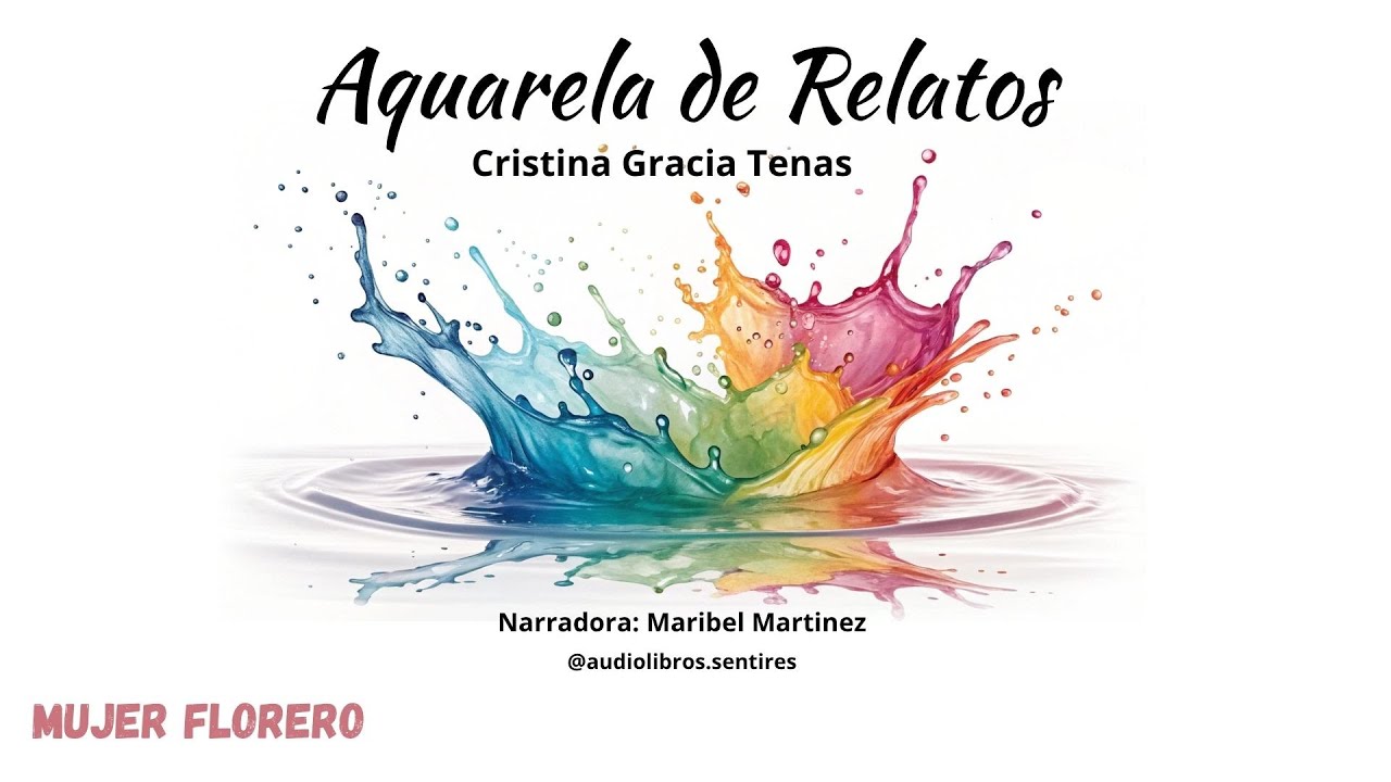 Aquarela de Relatos - Mujer Florero