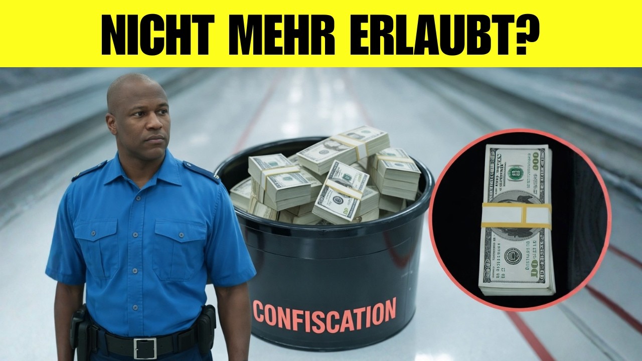 Das 10.000-Euro-Gesetz Schützt Dich Nicht: Was Bei Der Sicherheitskontrolle Geschah