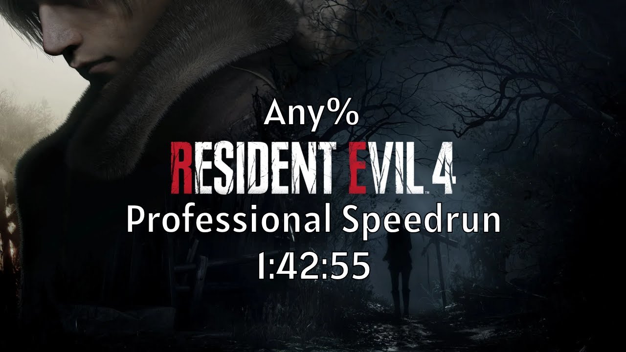 RE4R Any% Professional Speedrun [